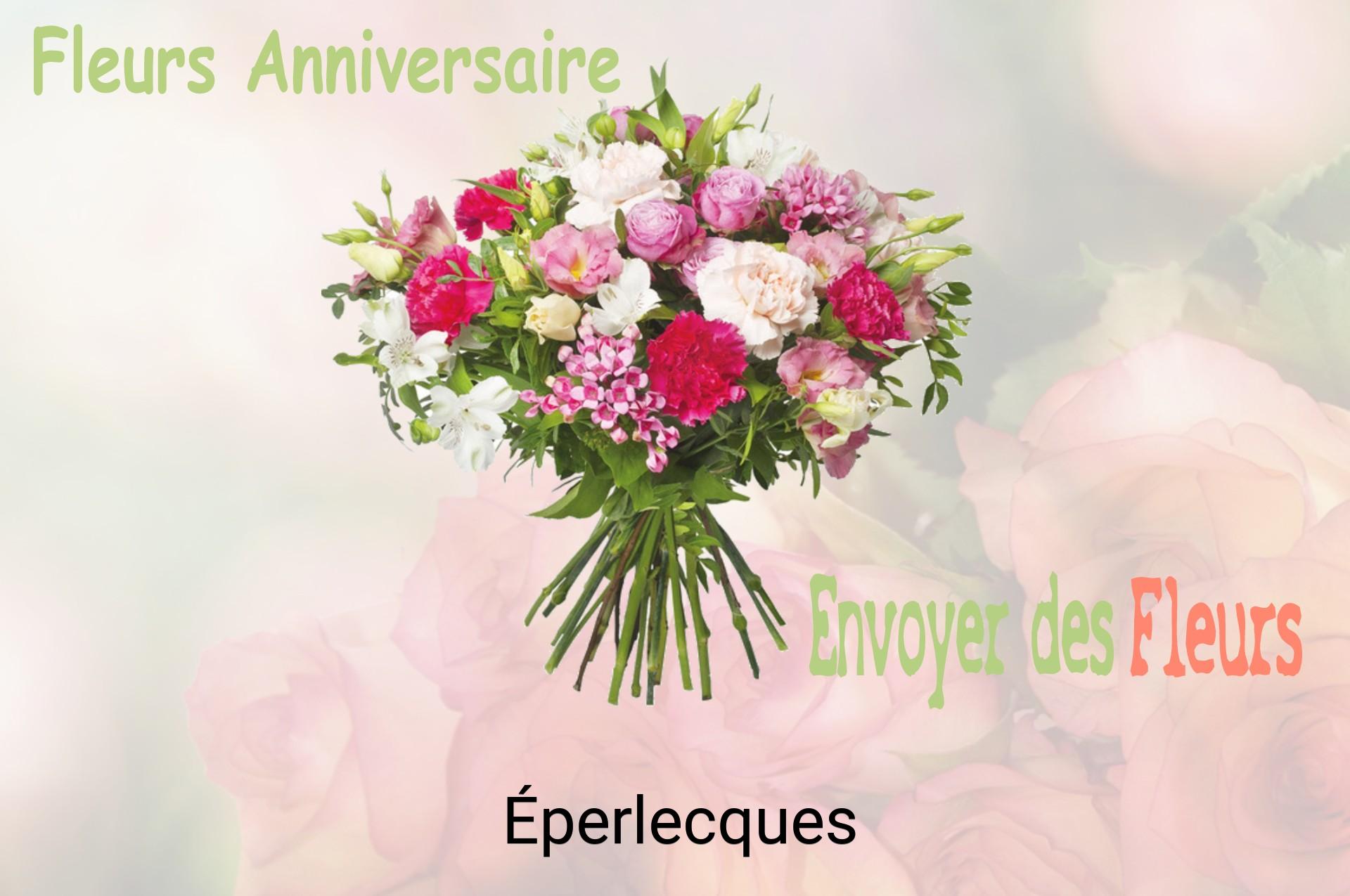 Bouquet de fleurs d’anniversaire livré à Éperlecques